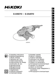 Notice HiKOKI G23UDY2 Tocător