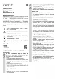 Notice Sygonix FE-50A Ventilateur