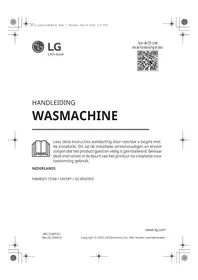 Notice LG GC3R309S3 Wasmachine