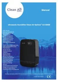 Notice Clean Air Optima CA-606B Humidificateur