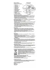 Notice SECURITY plus BR28 Vélo