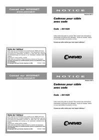 Notice SECURITY plus Z69 Serrure