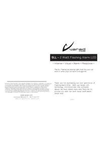 Notice Varad SLL104 Moniteur