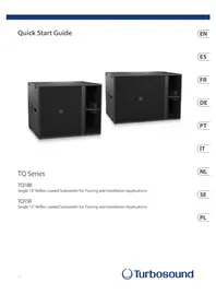 Notice Turbosound TQ18B Haut-parleur