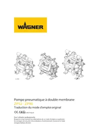 Notice WAGNER ZIP 52 Pompe
