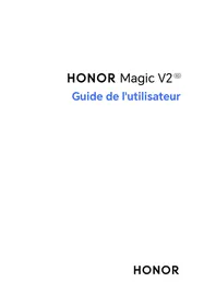 Notice HONOR MAGIC V2 Smartphone