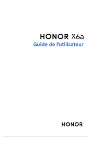 Notice HONOR X6A Smartphone