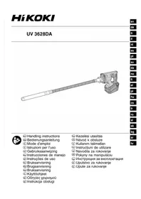 Notice HiKOKI UV3628DA Ciocan demolator
