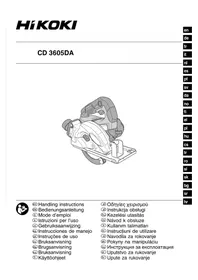 Notice HiKOKI CD3605DA Fierăstrău