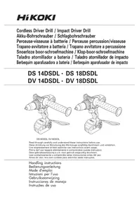 Notice HiKOKI DS14DSDL Perforar