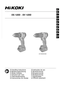 Notice HiKOKI DV12DD Perforar