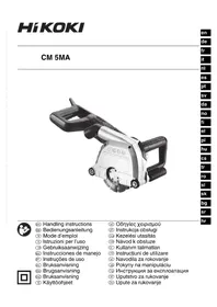 Notice HiKOKI CM5MA Fräsmaskin