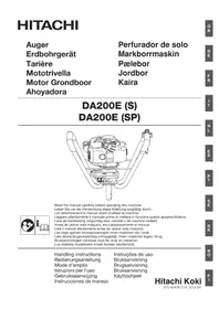 Notice HiKOKI DA200E Perceuse