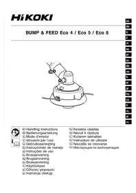 Notice HiKOKI ECO4 Trancheuse