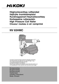 Notice HiKOKI NV65HMC Stapler