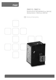 Notice HAGER SM214 Multimètre