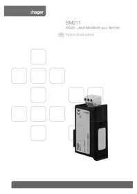 Notice HAGER SM211 Multimètre