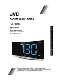 Notice JVC RA-F320B Radio