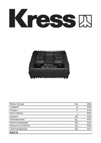 Notice KRESS KAC15 Chargeur de piles