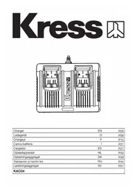 Notice KRESS KAC04 Chargeur de piles