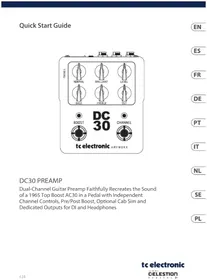 Notice TC ELECTRONIC DC30 Non catégorisé