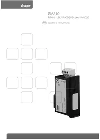 Notice HAGER SM210 Multimètre