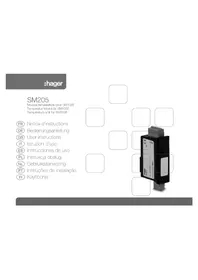 Notice HAGER SM205 Multimètre