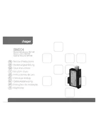 Notice HAGER SM204 Multimètre