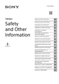 Notice SONY KD-65X75WL Телевизор