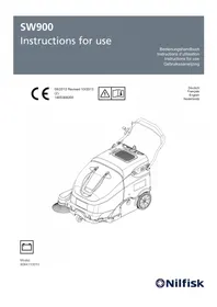 Notice NILFISK SW900 Balayeuse
