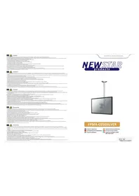 Notice Newstar FPMA-C050SILVER Support mural