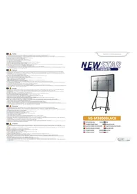 Notice Newstar NS-M3800BLACK Meuble TV