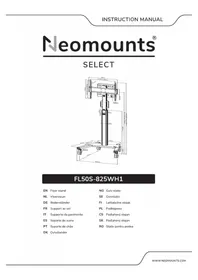 Notice Newstar FL50S-825WH1 Meuble TV