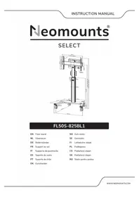 Notice Newstar FL50S-825BL1 Meuble TV