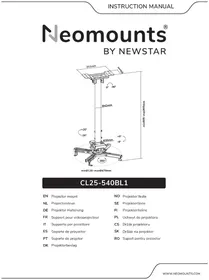 Notice Newstar CL25-540BL1 Accessoire de projecteur