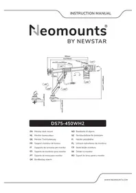 Notice Newstar DS75 450WH2 Support écran plat
