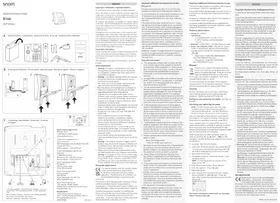 Notice Snom D140 Téléphone de bureau