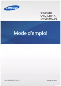 Notice SAMSUNG GALAXY CORE 3 Téléphone portable