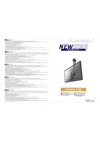 Notice Newstar PLASMA-C100BLACK Meuble TV