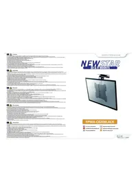 Notice Newstar FPMA-C020BLACK Meuble TV