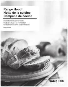 Notice SAMSUNG NK30B3500US Hotte