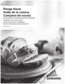 Notice SAMSUNG NK30B3000US Hotte