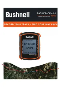 Notice BUSHNELL BACKTRACK MINI GPS GPS-enhet