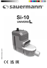 Notice Sauermann SI-10 Pompe