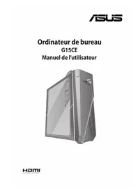 Notice ASUS G15CE Sac