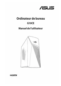 Notice ASUS G10CE Sac