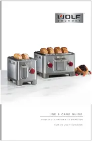 Notice WOLF WGTR154S Grille pain