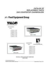 Notice Vulcan VCCB36 Plaque de grill