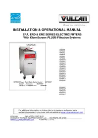 Notice Vulcan 4ER50CF Friteuse