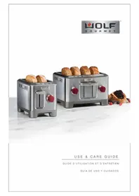 Notice WOLF WGTR152S Grille pain
